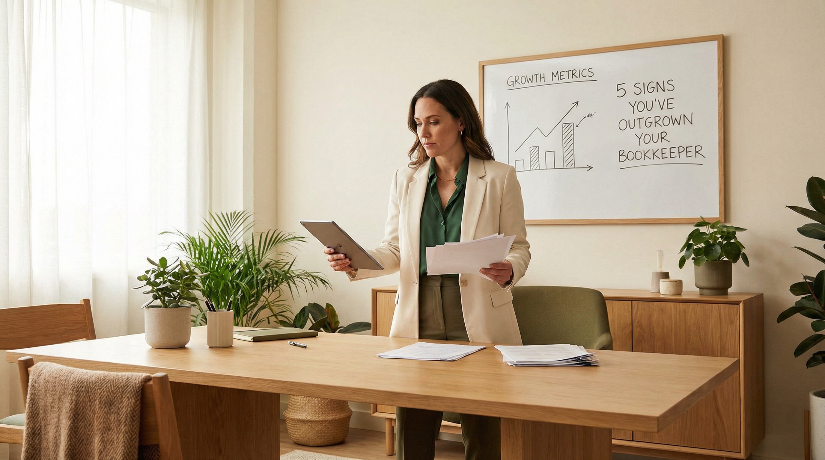 5 Signs You've Outgrown Your Bookkeeper (And What to Do Next)
