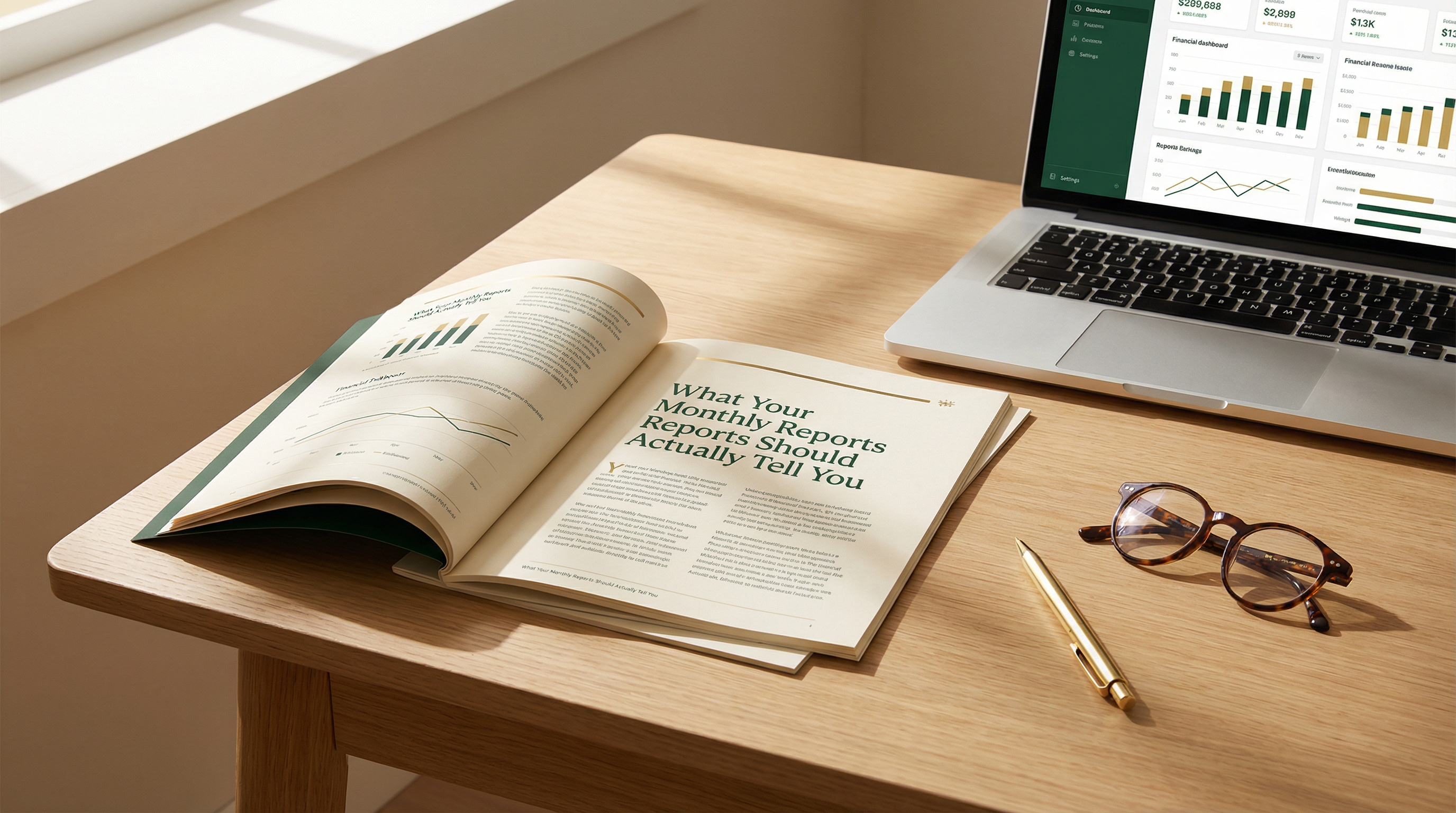 What Your Monthly Reports Should Actually Tell You